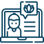 Online Therapy Icon Online Therapy Icon